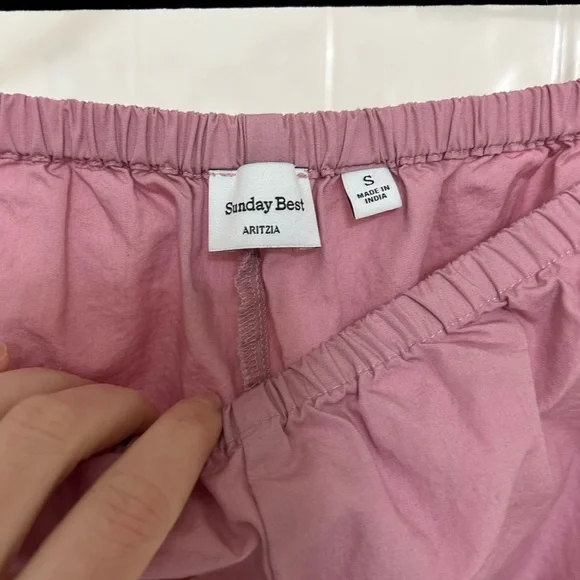 Sunday Best Pink Cotton Poplin Bloomer - Picture 2 of 3